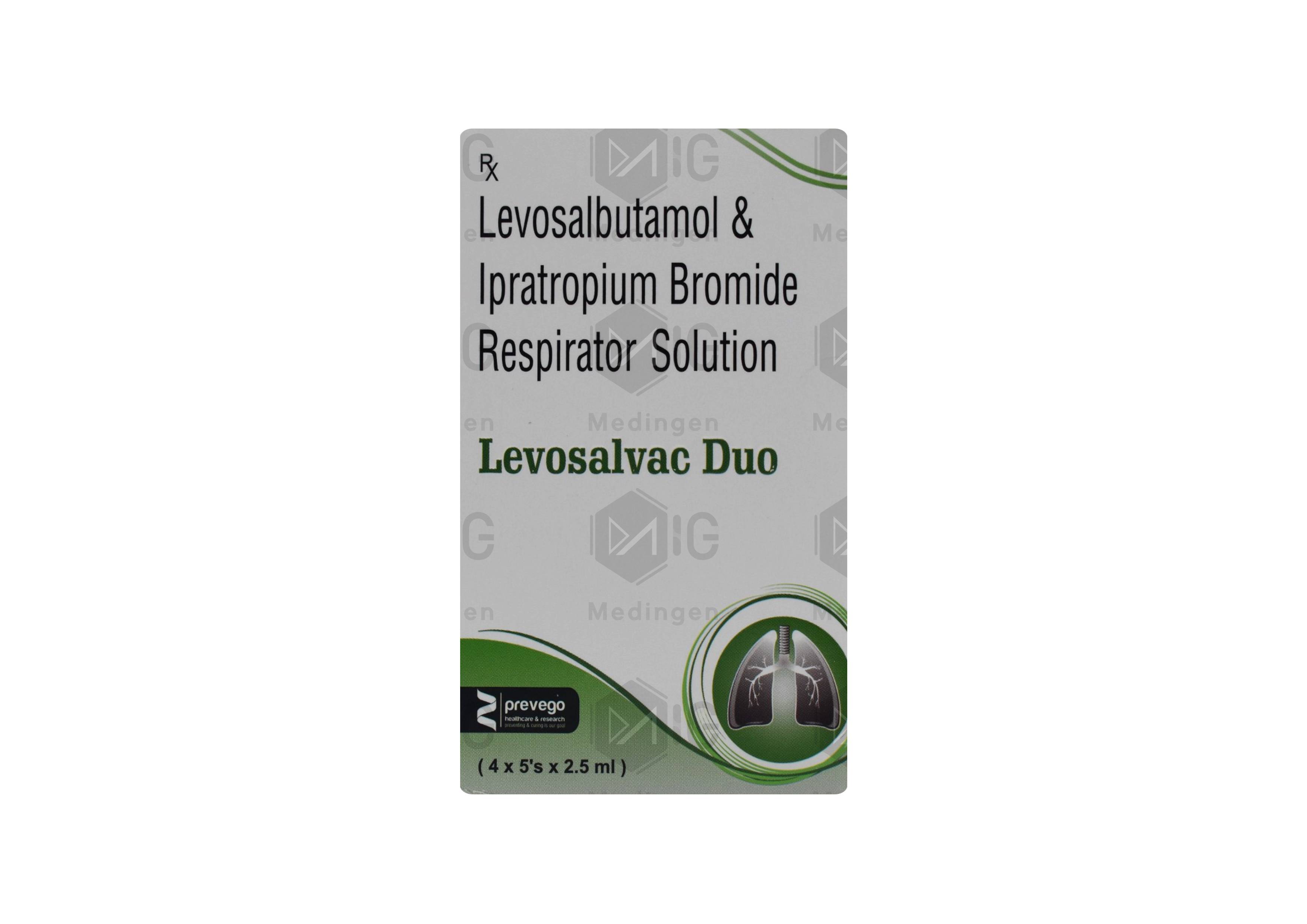 LEVOSALVAC DUO 1.25MG/500MCG